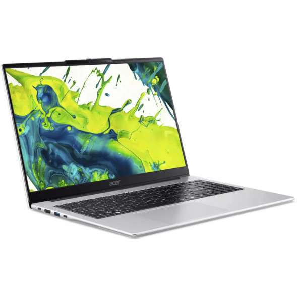 Ноутбук Acer Aspire Lite AL15-74P-569P (15.6&amp;quot;, IPS, Intel Core Ultra 5 125H 1.2ГГц, 14-ядерный, 16ГБ DDR5, 512ГБ SSD, Intel Arc, без ОС), серебристый в Ставрополе