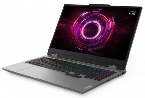 Ноутбук Lenovo LOQ 15AHP10(83JG007PUS) (15.6 &amp;quot;, Ryzen 7, 16 Гб RAM, 512 Гб SSD, GeForce RTX 5060, Серый) в Ставрополе