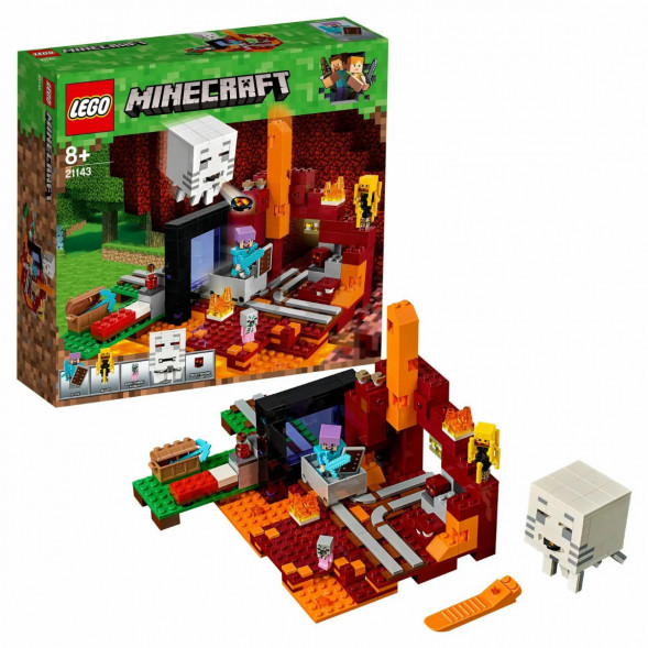 Конструктор LEGO Minecraft 21143 Портал в Подземелье  в Ставрополе