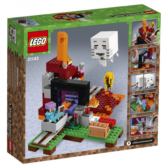 Конструктор LEGO Minecraft 21143 Портал в Подземелье  в Ставрополе