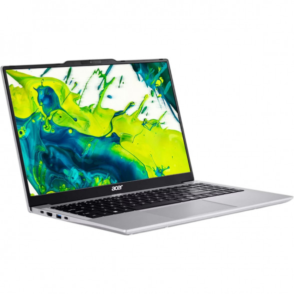 Ноутбук Aser Aspire Lite 15 AL15-53P-56PA (15.6&amp;quot;, IPS, Intel Core 5 120U, 10 ядер, 16 ГБ DDR4, 512 ГБ SSD, Intel Graphics, без ОС), серебристый в Ставрополе
