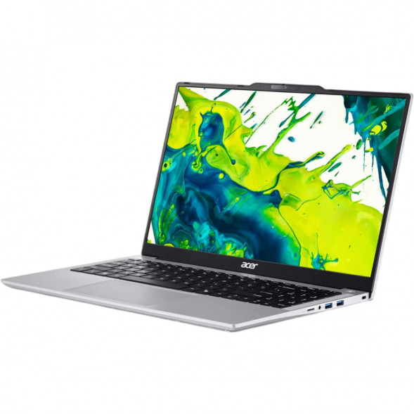 Ноутбук Aser Aspire Lite 15 AL15-53P-56PA (15.6&amp;quot;, IPS, Intel Core 5 120U, 10 ядер, 16 ГБ DDR4, 512 ГБ SSD, Intel Graphics, без ОС), серебристый в Ставрополе