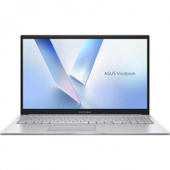 Ноутбук ASUS Vivobook 15 X1504MA-BQ224 (15.6&amp;quot;, IPS, Intel Core 5 320 1.5ГГц, 6 ядер, 8ГБ DDR5, 512ГБ SSD, Intel Graphics, без ОС), серебристый в Ставрополе