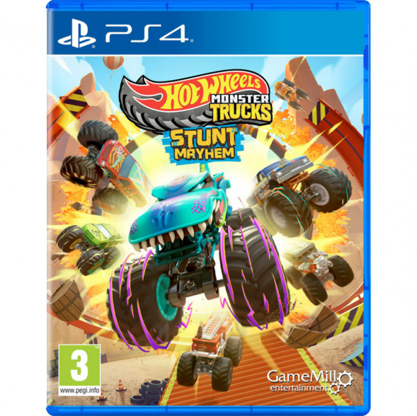 Игра Hot Wheels Monster Trucks: Stunt Mayhem [PS4, английская версия] в Ставрополе