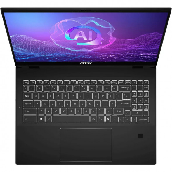 Ноутбук трансформер MSI Summit 16 AI Evo A2HMTG-057RU (16&amp;quot;, IPS, Intel Core Ultra 7 255H 2ГГц, 16 ядер, 16ГБ LPDDR5, 1ТБ SSD, Intel Arc 140T, Windows 11 Home), черный в Ставрополе
