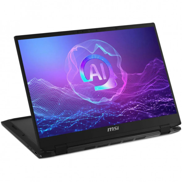 Ноутбук трансформер MSI Summit 16 AI Evo A2HMTG-057RU (16&amp;quot;, IPS, Intel Core Ultra 7 255H 2ГГц, 16 ядер, 16ГБ LPDDR5, 1ТБ SSD, Intel Arc 140T, Windows 11 Home), черный в Ставрополе