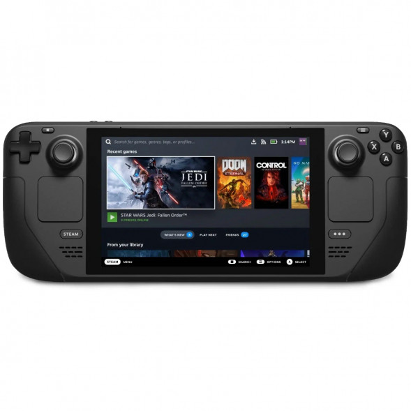 Игровая приставка Valve Steam Deck 256 ГБ SSD, черный в Ставрополе