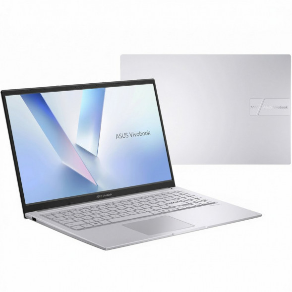 Ноутбук ASUS Vivobook 15 X1504MA-BQ058 (15.6&amp;quot;, IPS, Intel Core 5 320 1.5ГГц, 6 ядер, 16ГБ DDR5, 512ГБ SSD, Intel Graphics, без ОС), серебристый в Ставрополе